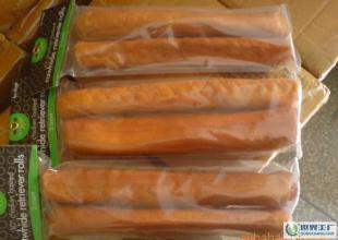 健康美味，廠家直銷 2只裝10寸醬色煙熏發(fā)泡棒——愛(ài)犬的運(yùn)動(dòng)休閑佳品